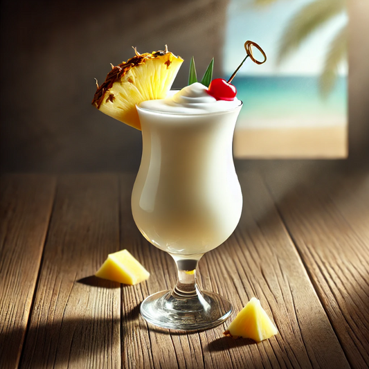 verre pina colada
