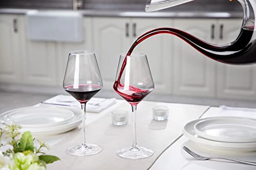 Verres à Vin en Cristal - Lot de 6