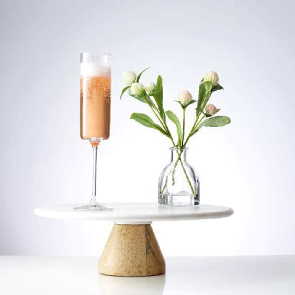 Crystal Champagne Glasses - Set of 2
