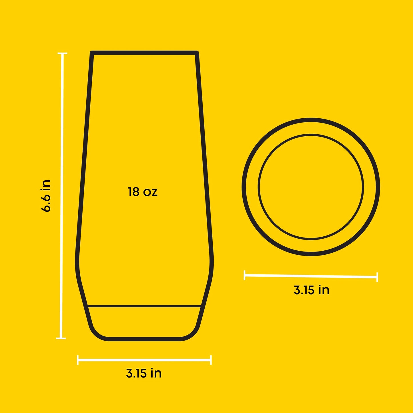 Highball Glasses - Set of 4