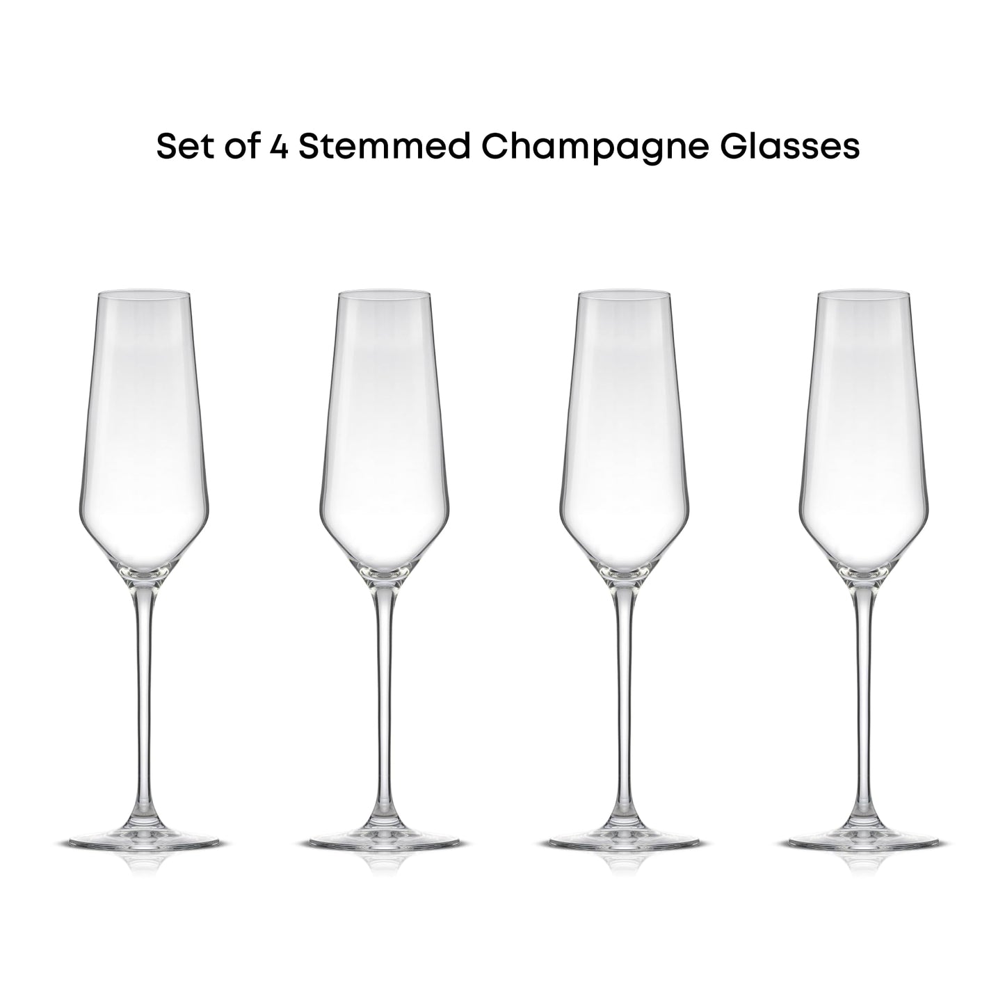 Champagne Glasses Layla Collection - Set of 4