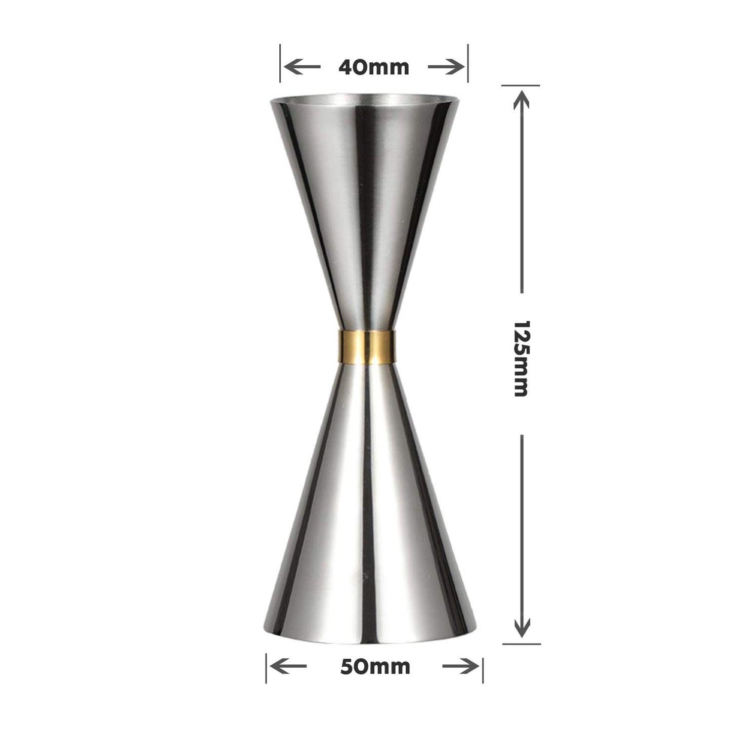 Jigger Japonais en Acier Inoxydable - 30/60 ml
