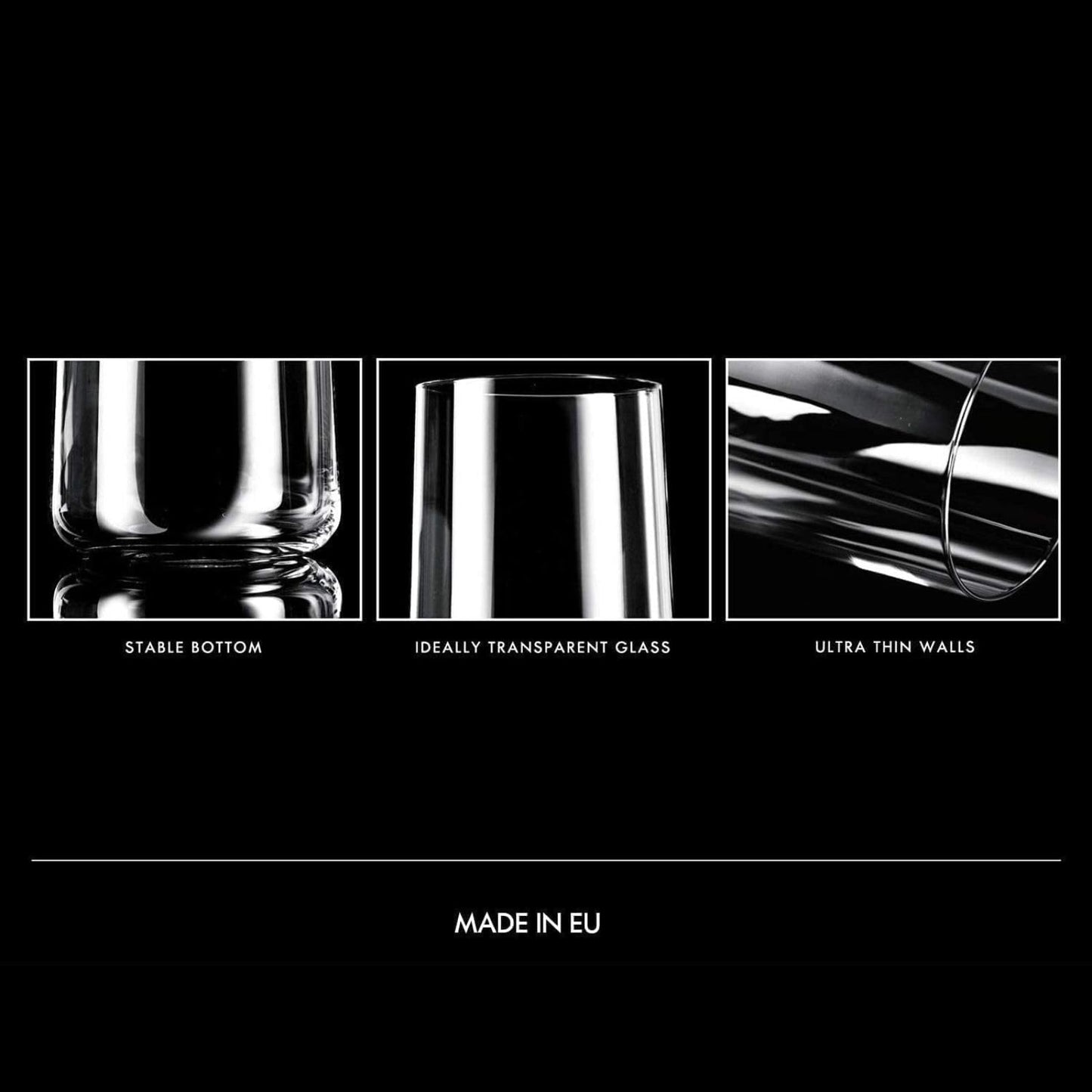 Verre Highball | Lot de 6 | 540 ML