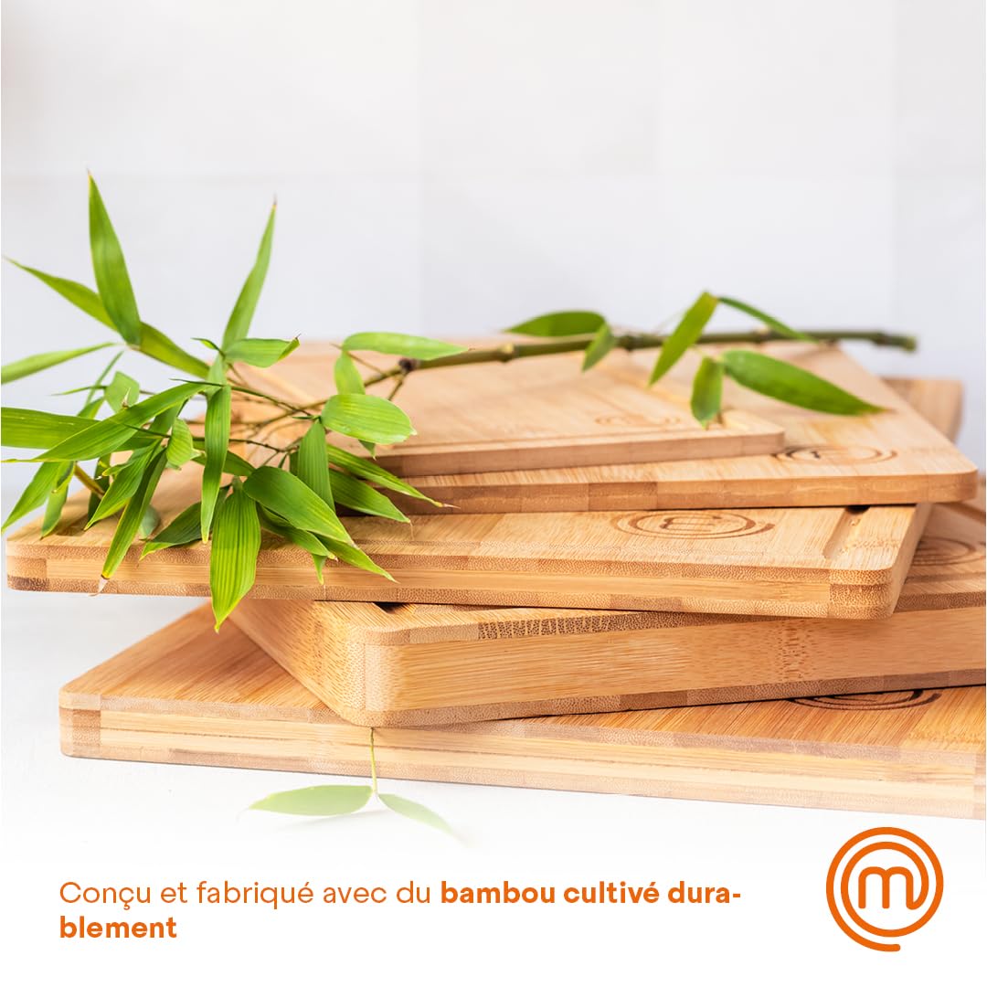 Lot de 3 Planche à Découper en Bois