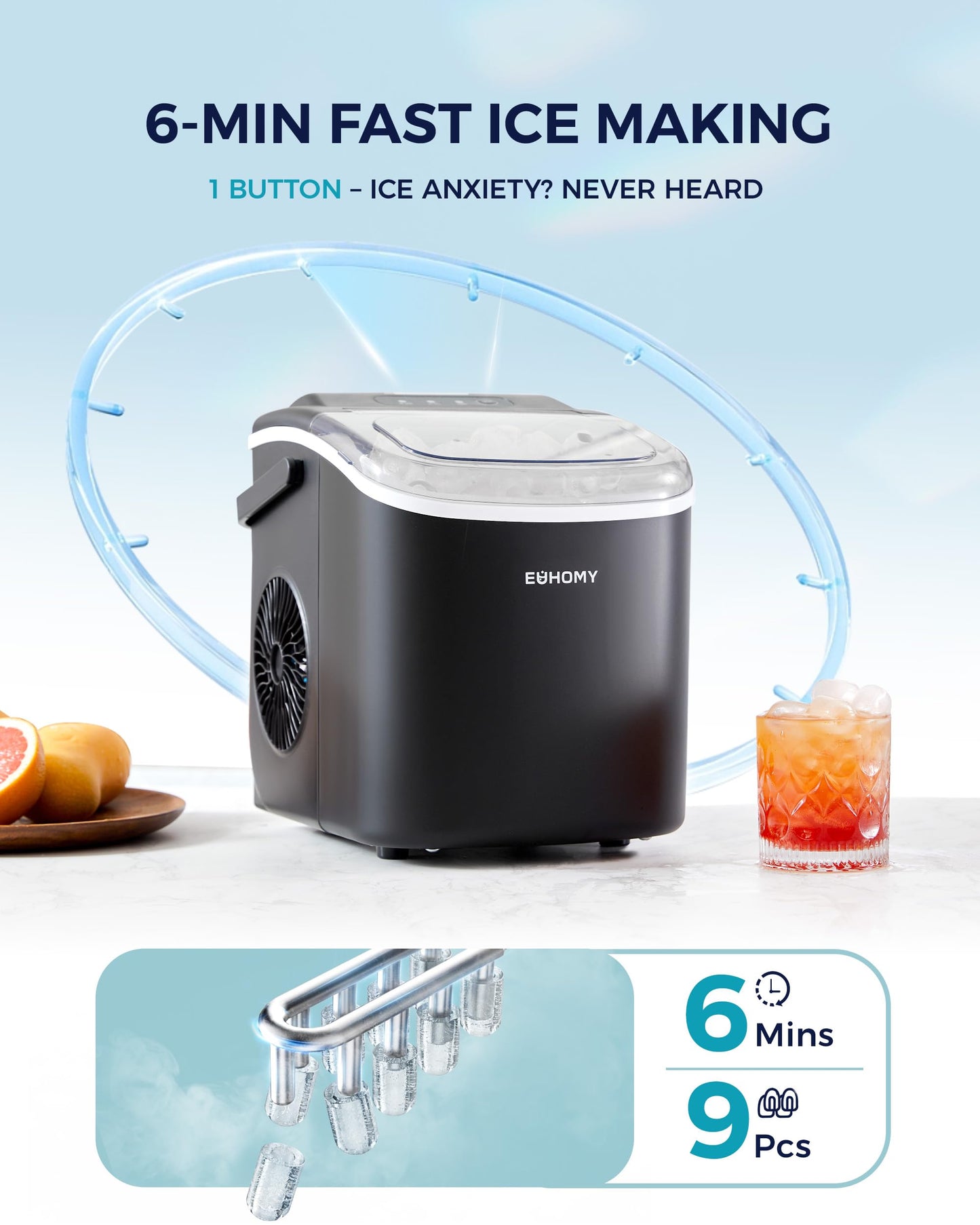 Portable Countertop Ice Maker