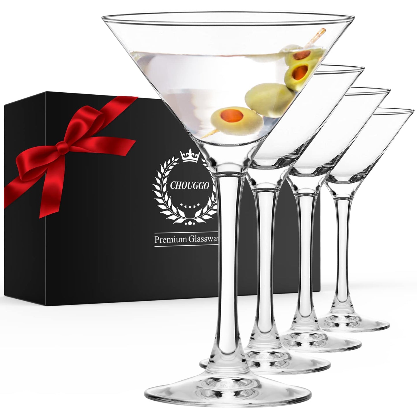 Crystal Martini Glasses – Set of 2