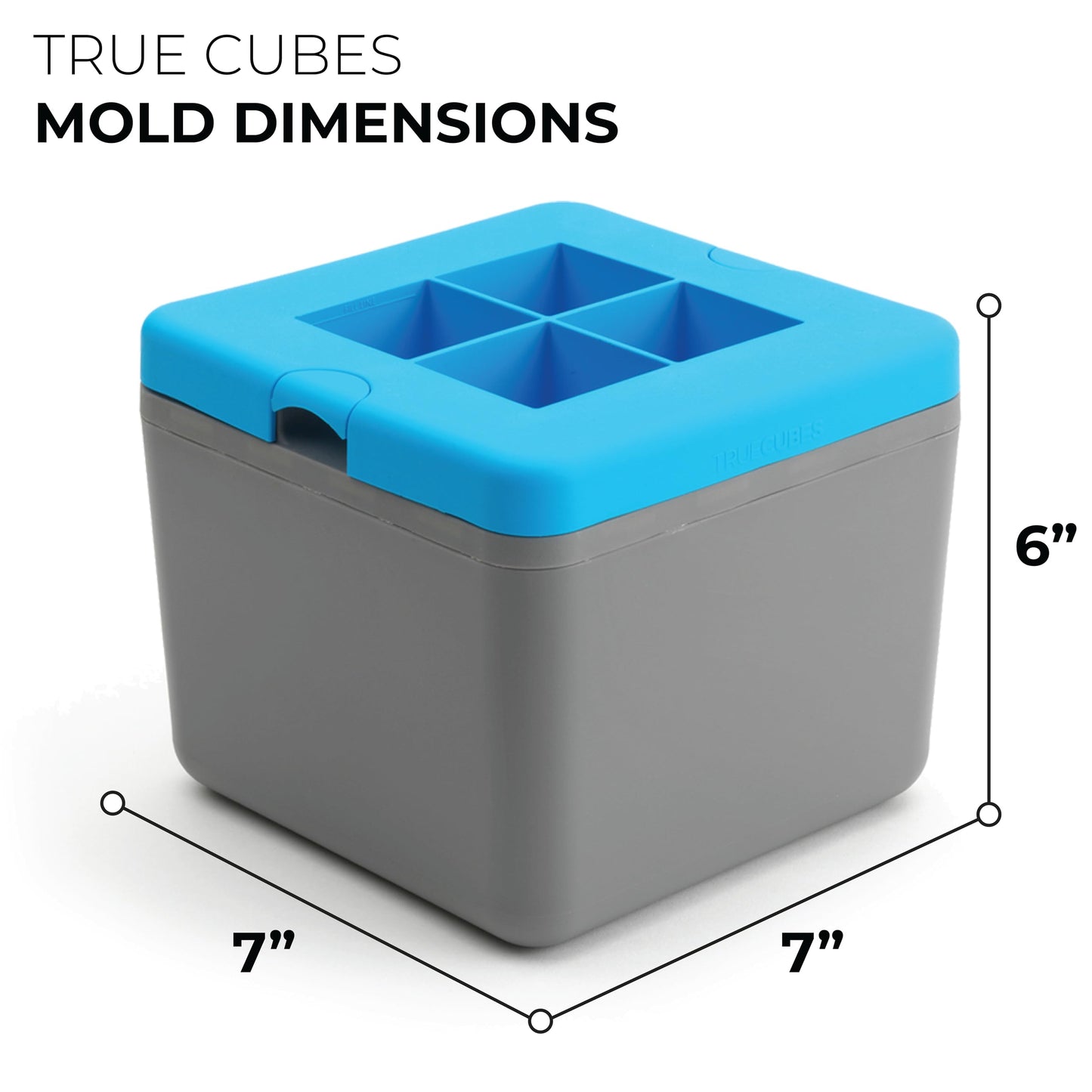 True Cubes Clear Ice Cube Mold