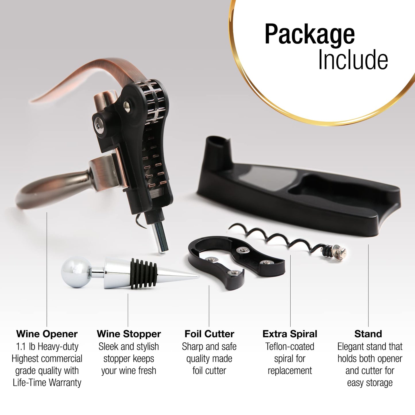 Premium Wine Bottle Opener Gift Set