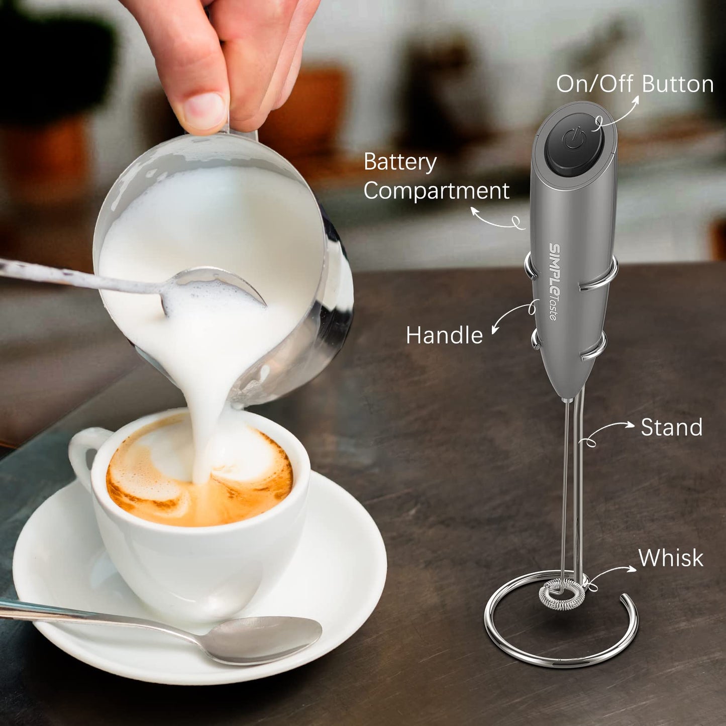 Mousseur à Lait Automatiques pour Cafés