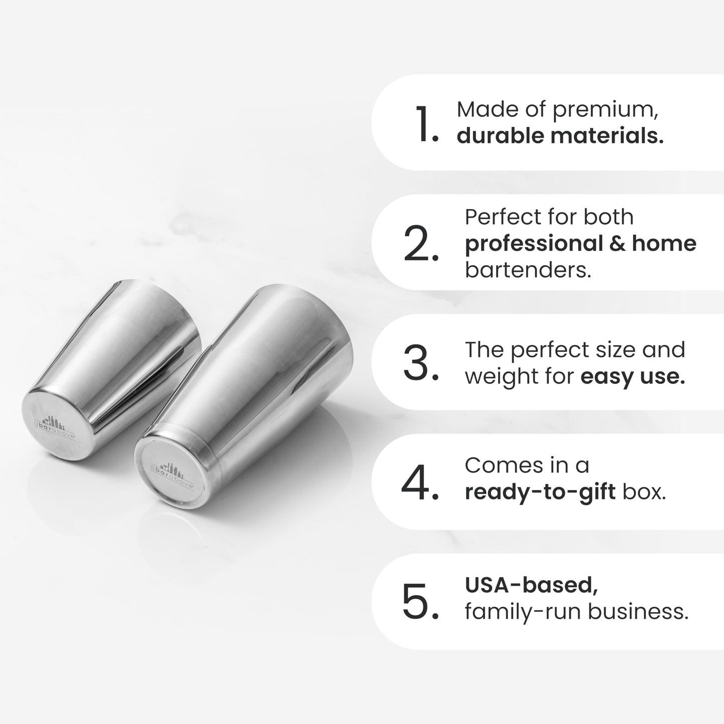 Professional Boston Shaker Set