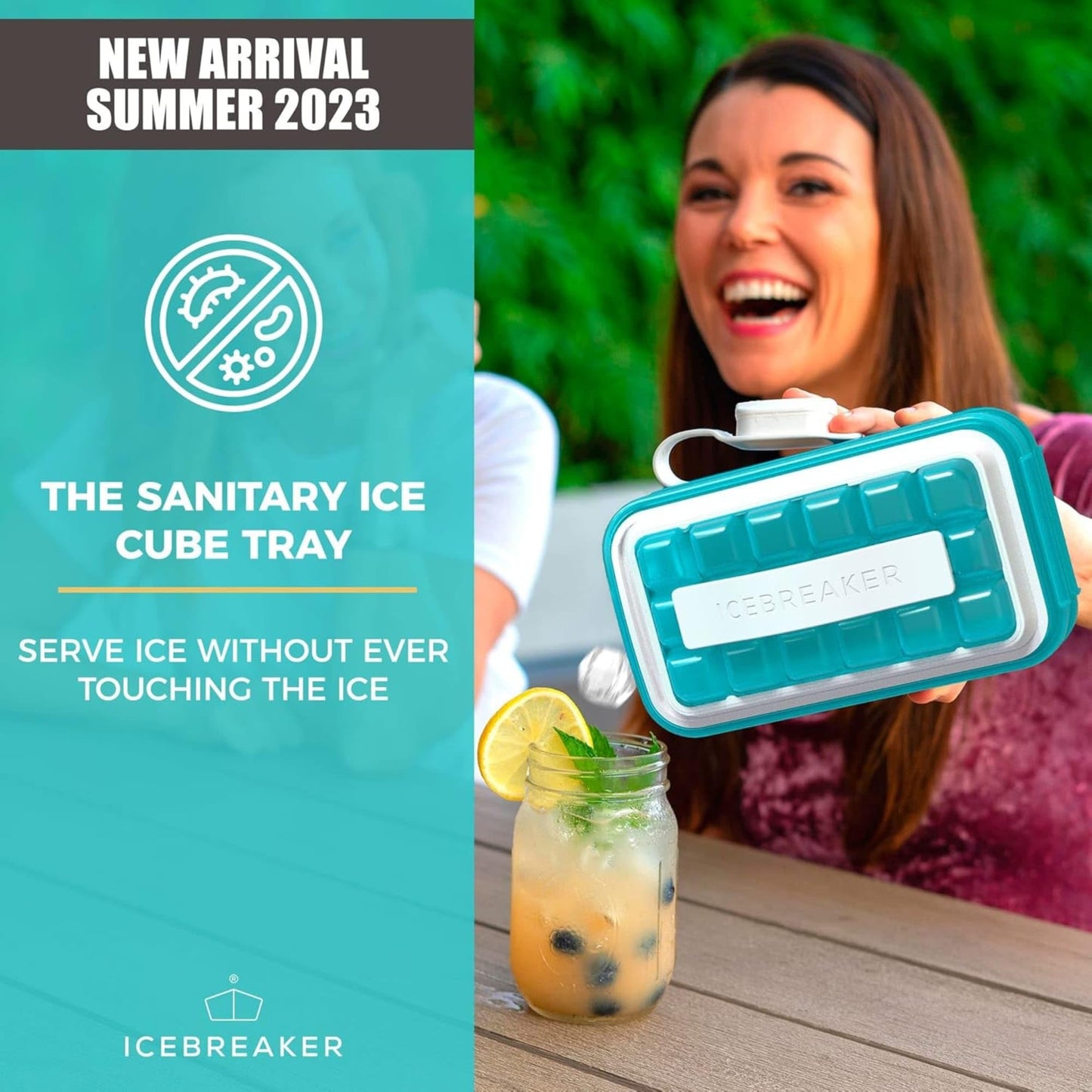 POP 4-in-1 Ice Cube Tray with Lid