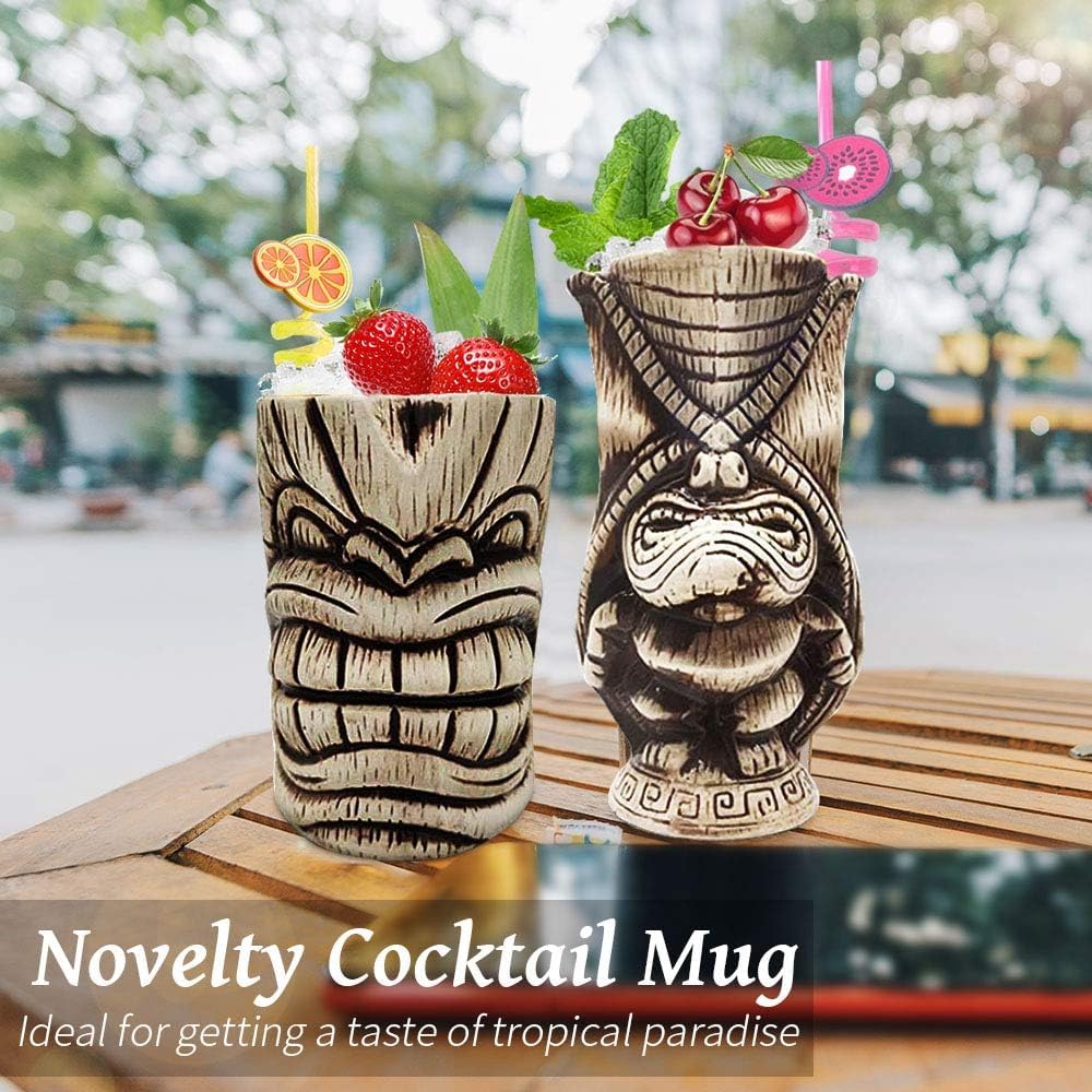 Tiki Mugs Set