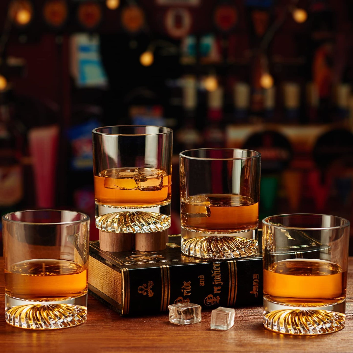 Old Fashioned Glasses - Set of 4