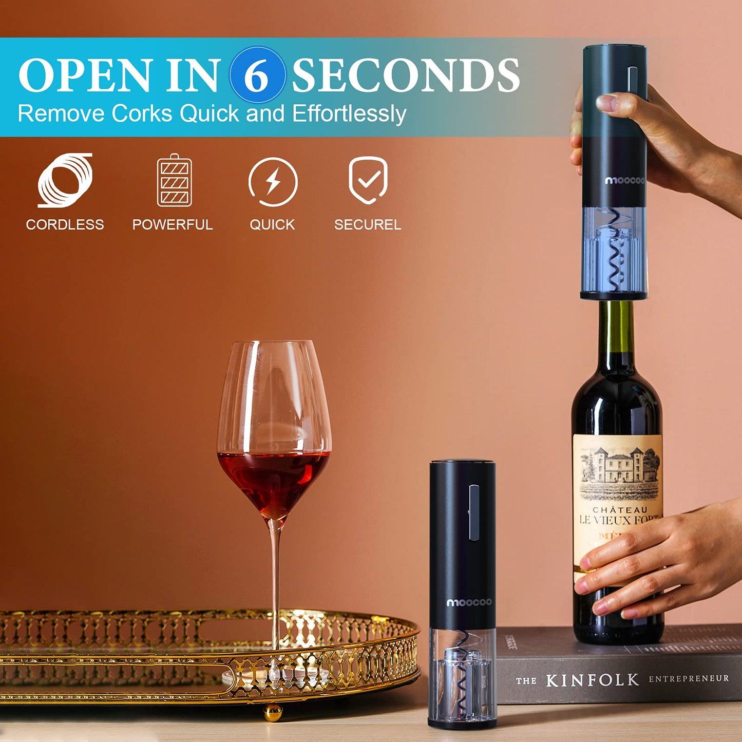 Electric Wine Opener Set