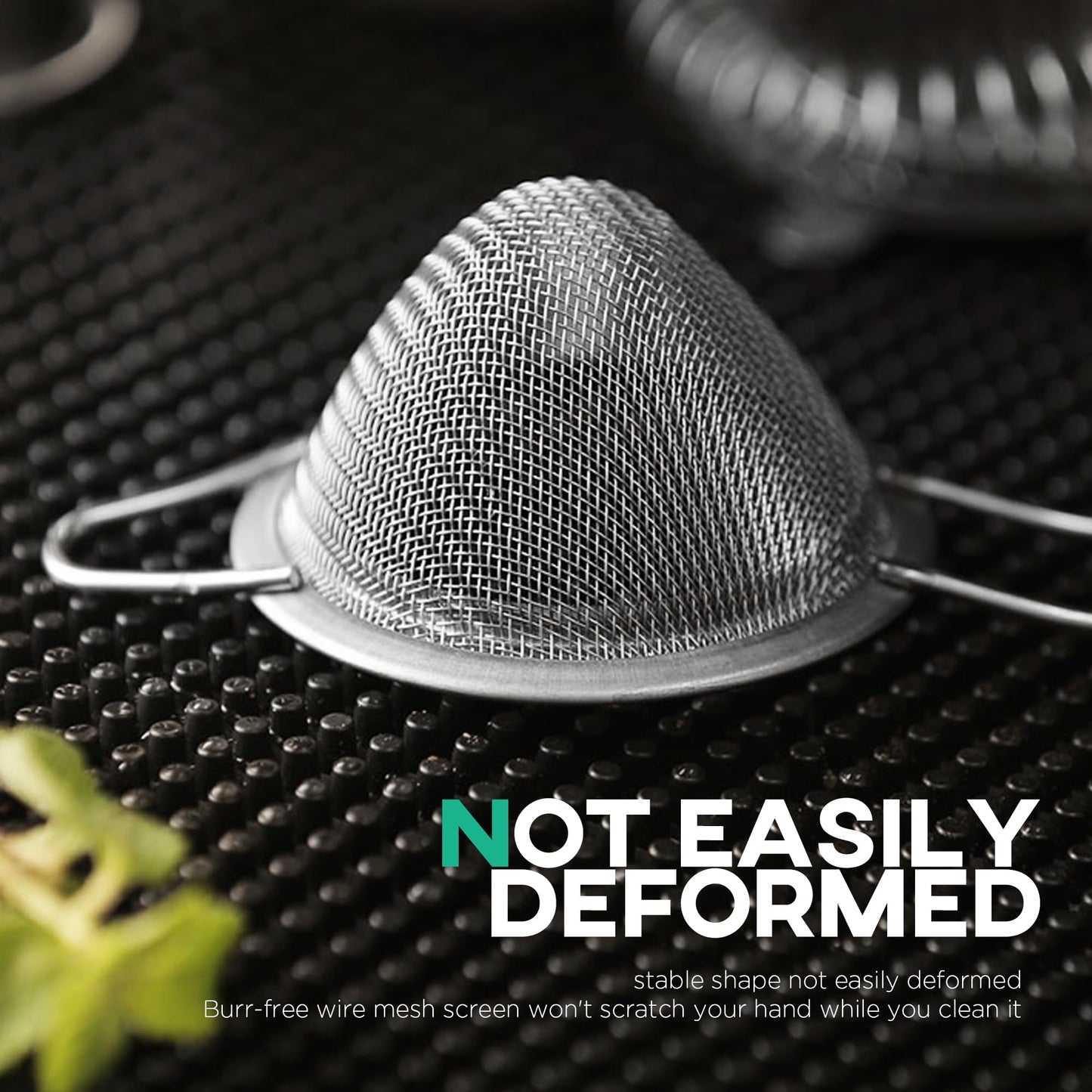 Stainless Steel Fine Mesh Cocktail Strainer