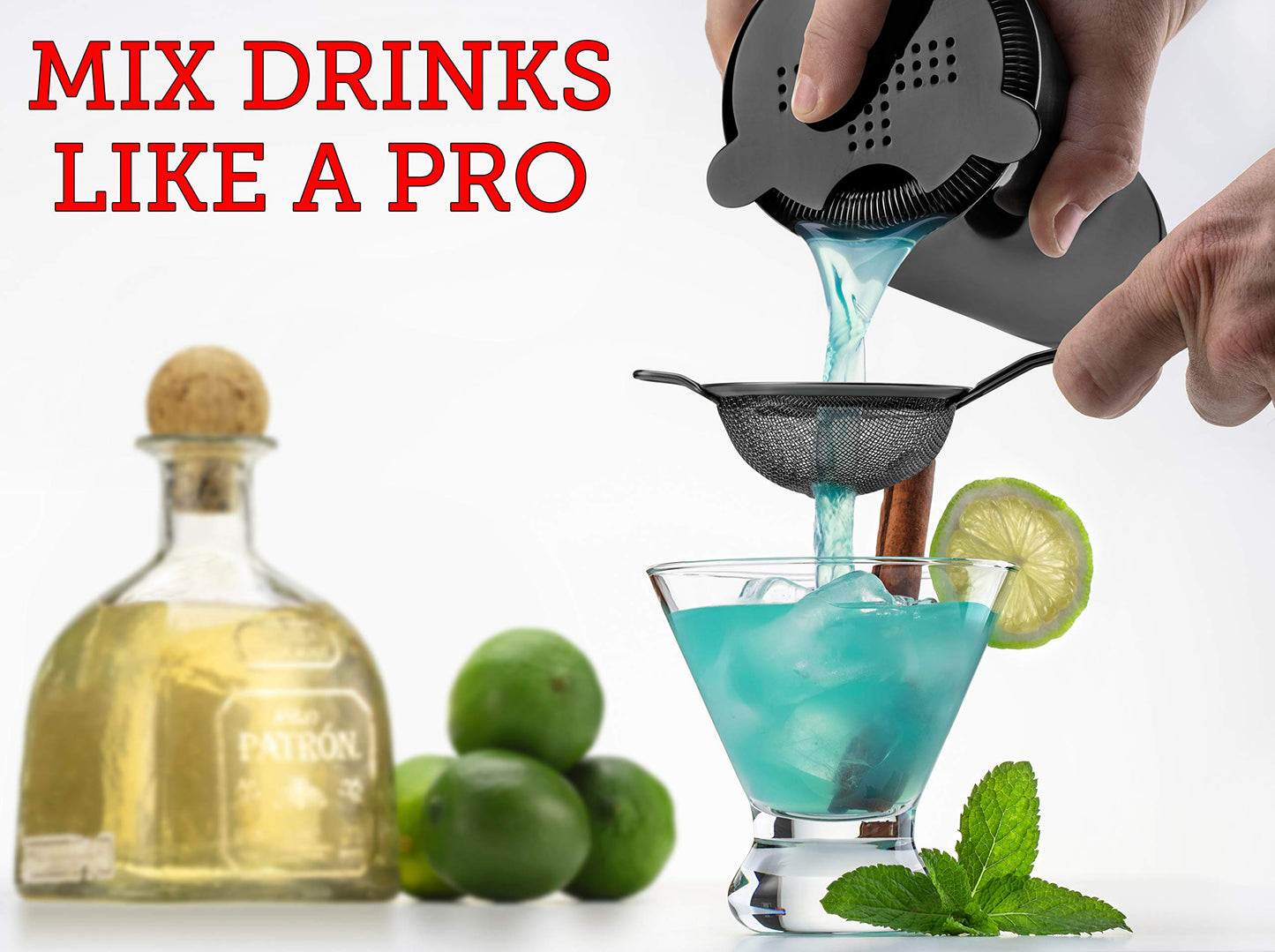 11-Pieces Mixology Bartender Kit
