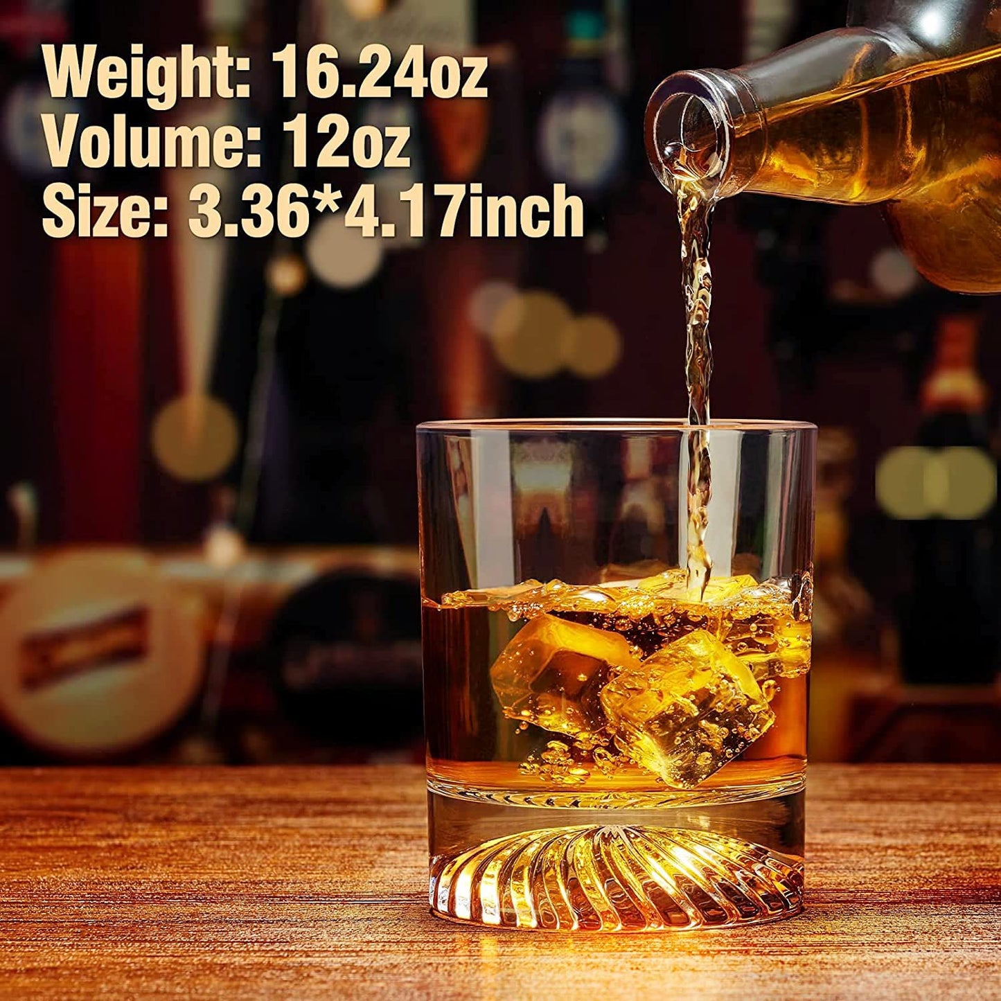 Old Fashioned Glasses - Set of 4