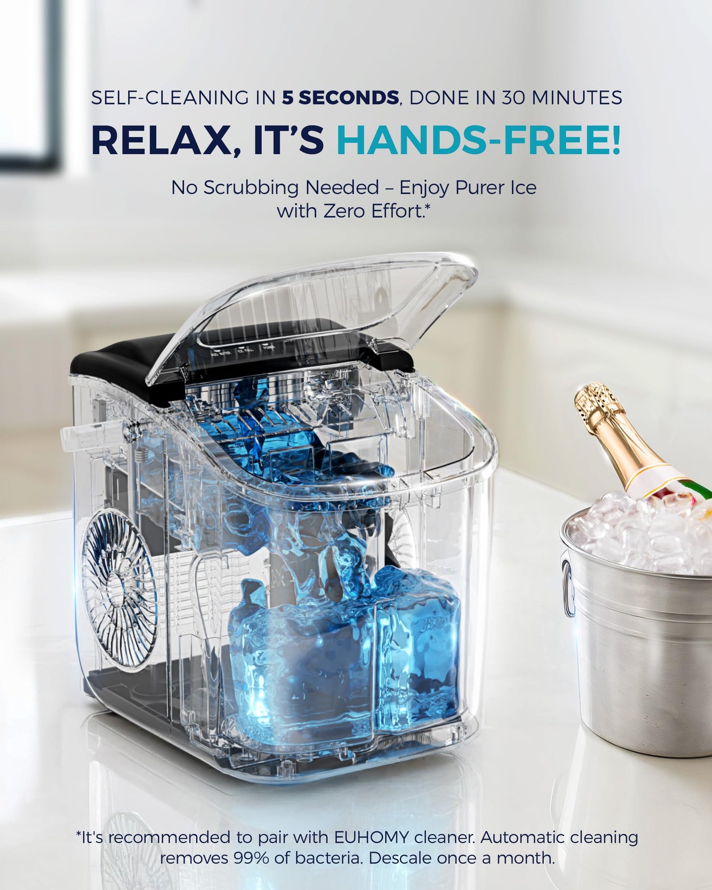 Portable Countertop Ice Maker