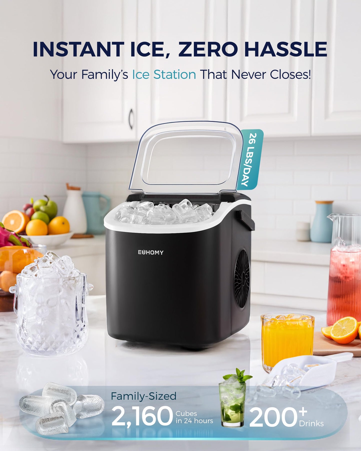 Portable Countertop Ice Maker