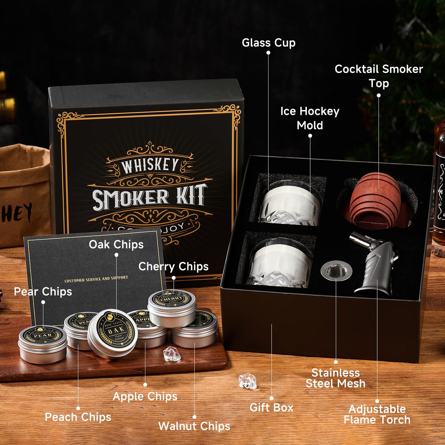 Premium Cocktail Smoker Kit