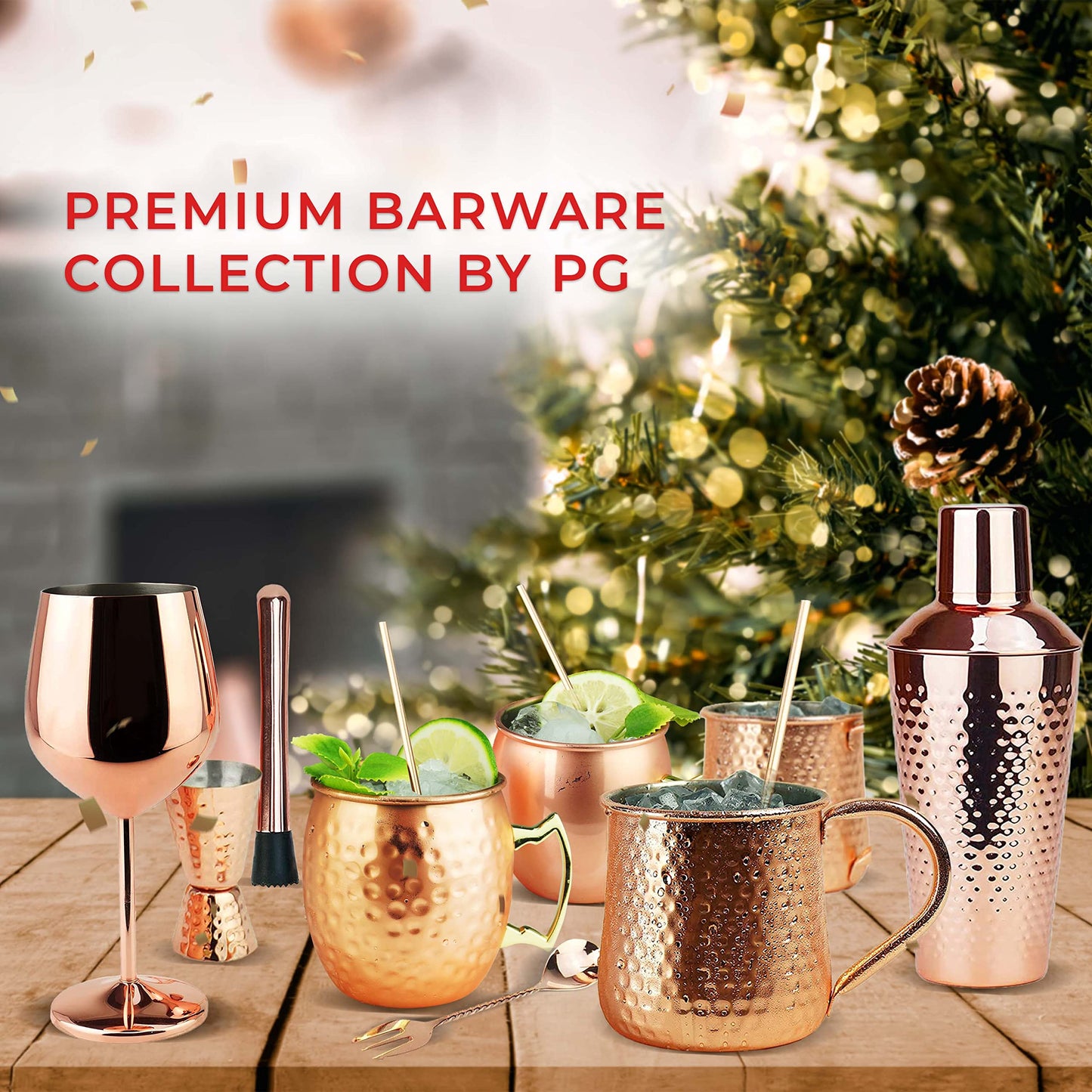 Moscow Mule Mugs - Set of 4