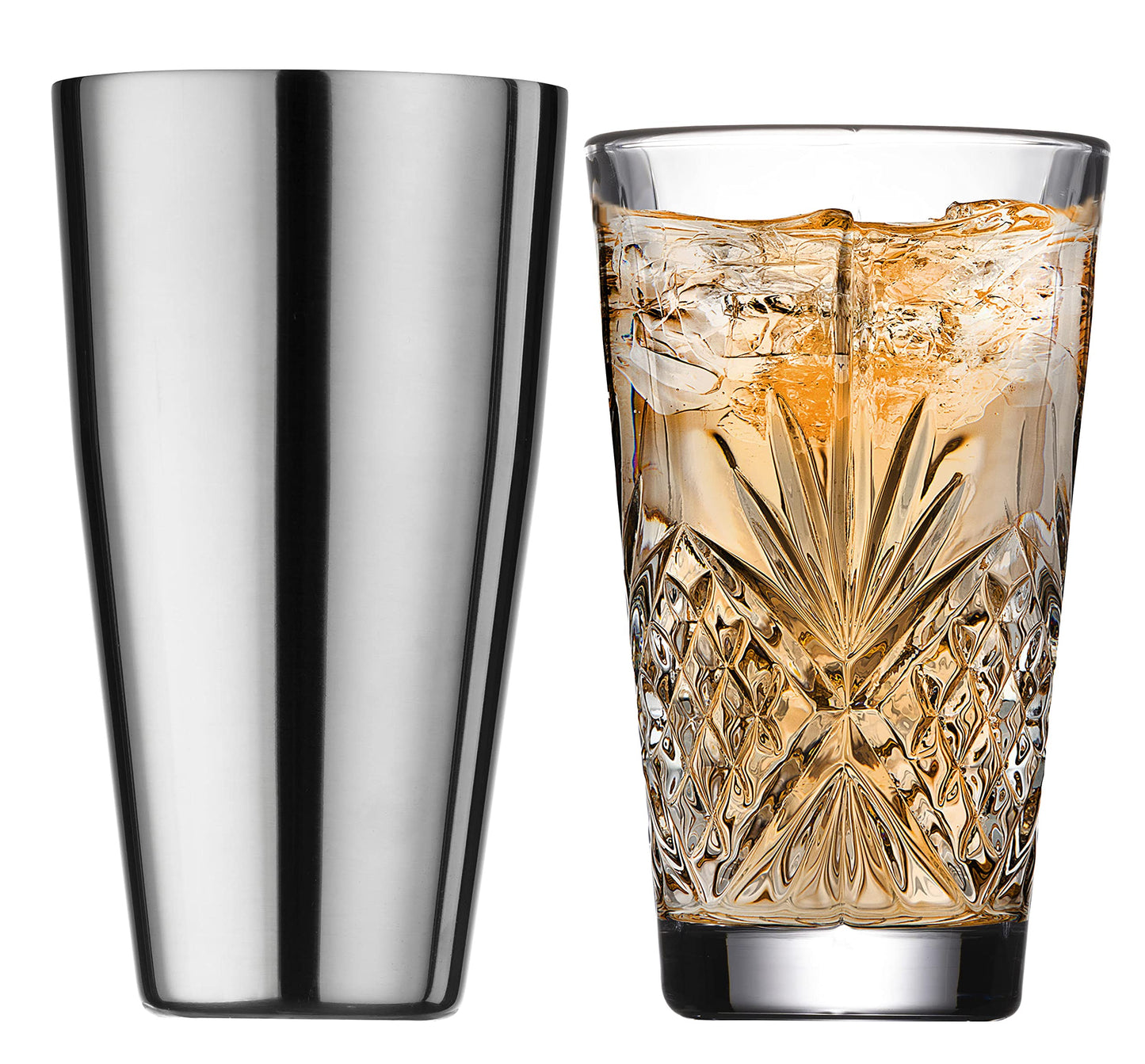 Dublin Crystal Boston Shaker Set