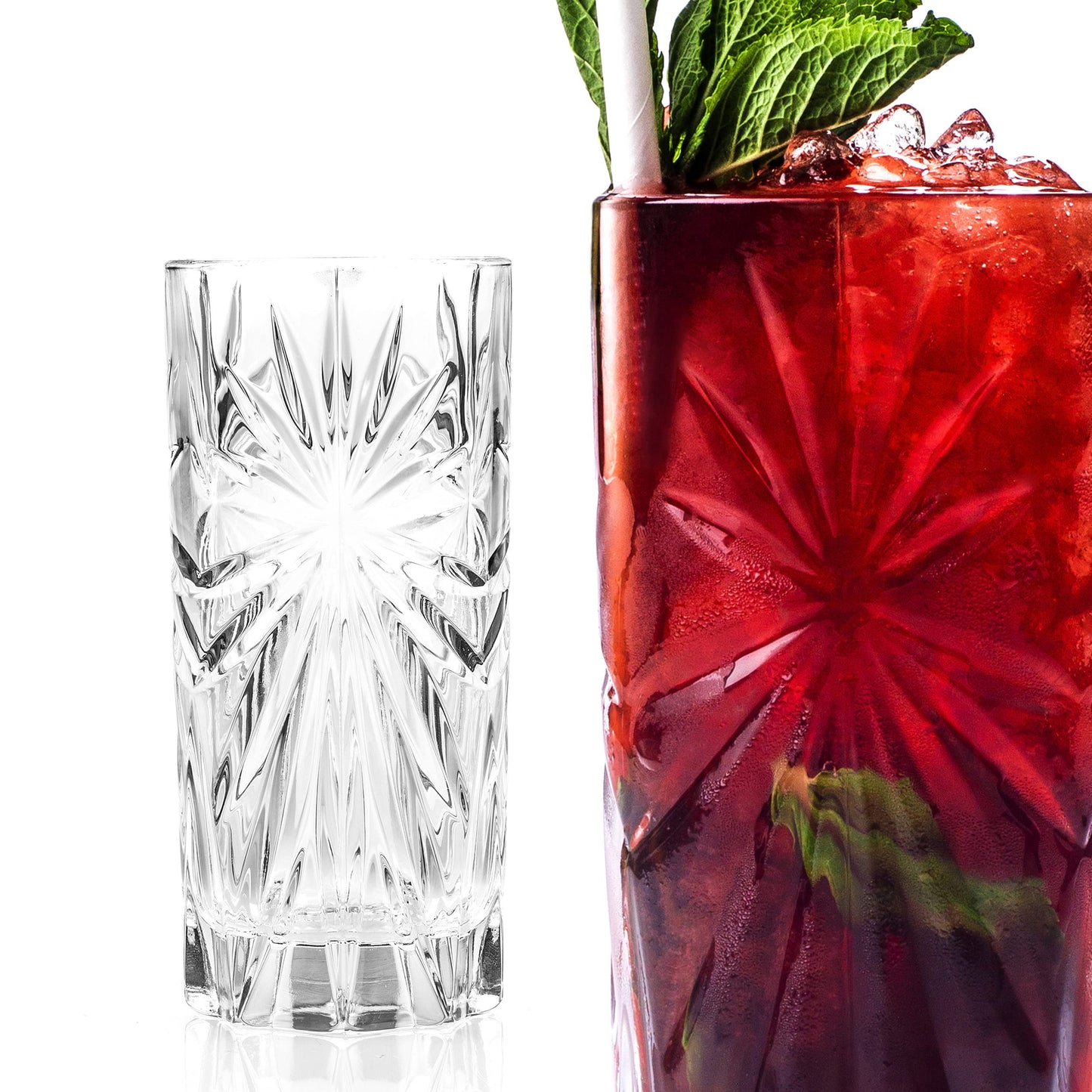 Verres à Cocktail en Cristal - Lot de 6