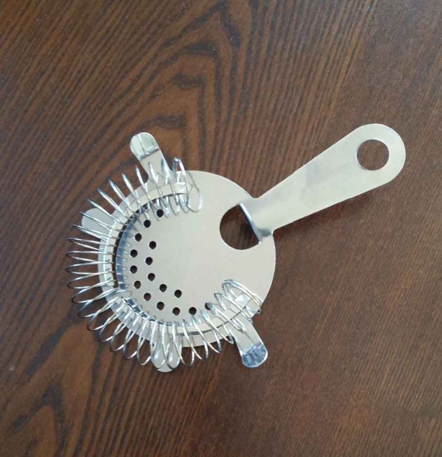 Stainless Steel Hawthorne Cocktail Strainer
