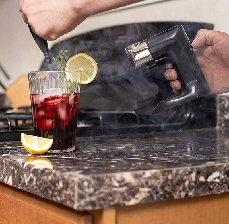 14-Piece Cocktail Smoker Kit with Dome, Wood Chips & Smoke Infuser
