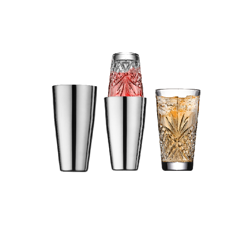 Dublin Crystal Boston Shaker Set