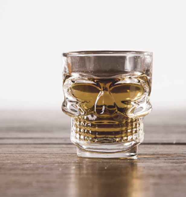 Shots tête de mort - Pack de 6