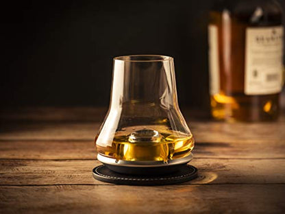 Coffret Dégustation Whisky - Verre à Whisky + Socle Rafraîchissant