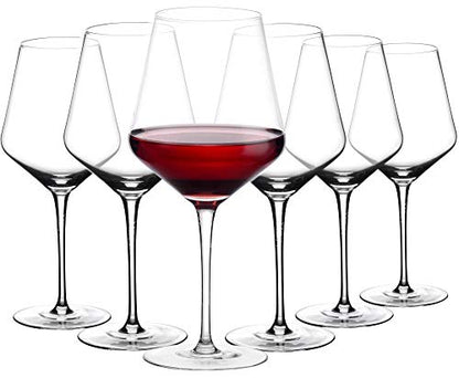 Verres à Vin en Cristal Amisglass - Lot de 6, Élégance et Dégustation Parfaite