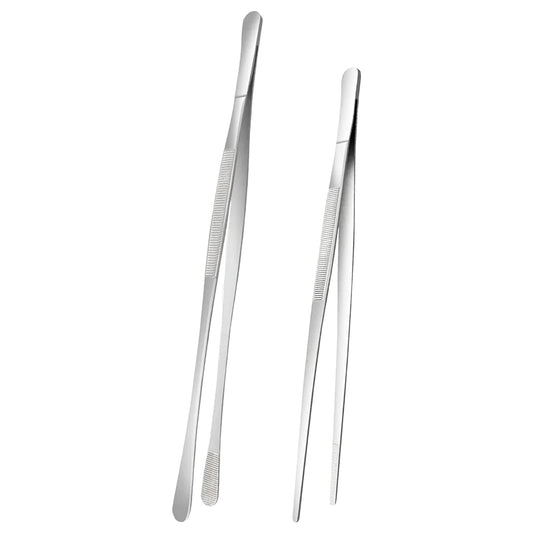 2Pcs Kitchen Tweezers Tongs