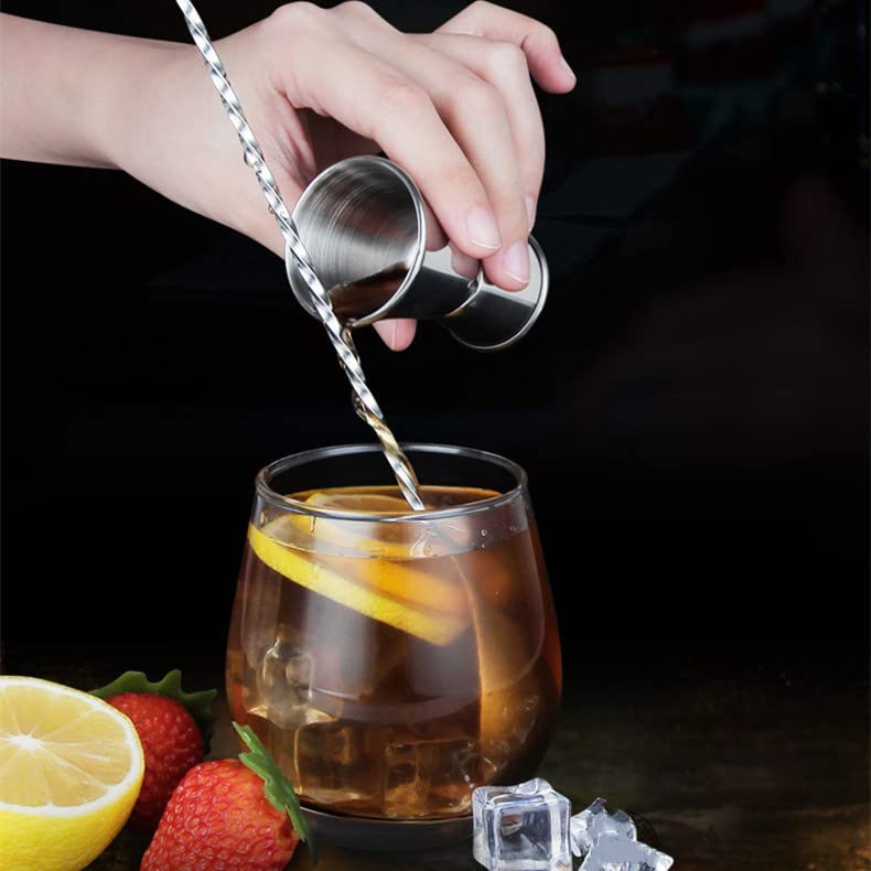Jigger Doseur à Cocktail en Acier Inoxydable