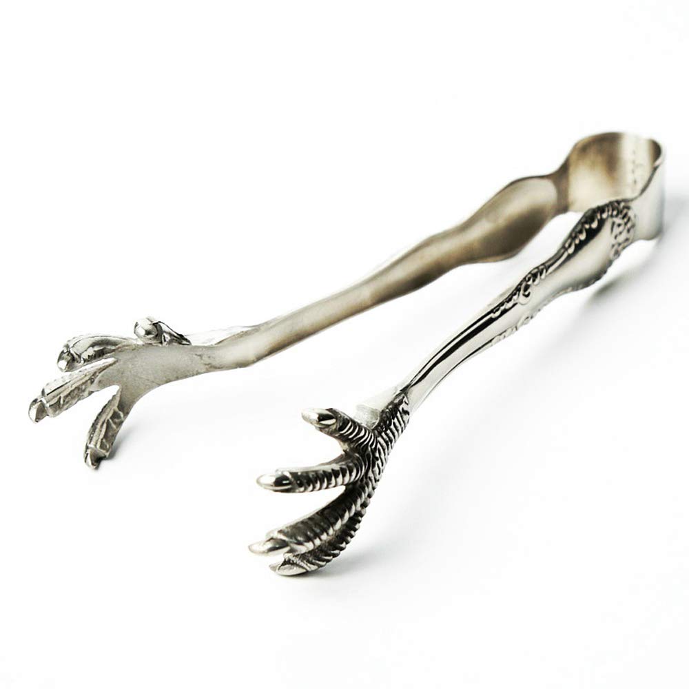 Eagle Claw Ice Tongs – 8” Stainless Steel Bar Tongs