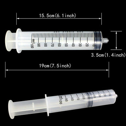 Lot de 2 seringues de 100 ml
