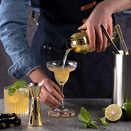 Premium Gold Cocktail Shaker