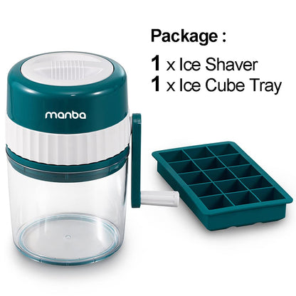 Manual Ice Crusher & Cube Tray Set