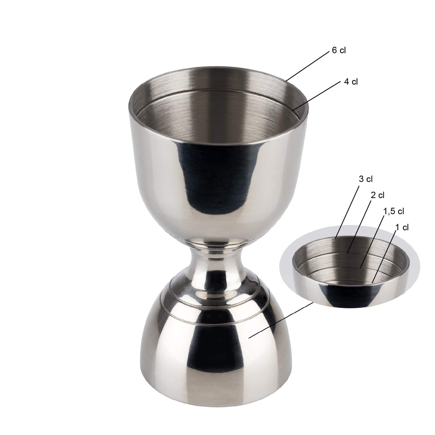 Jigger de Précision –  3 cl / 6 cl