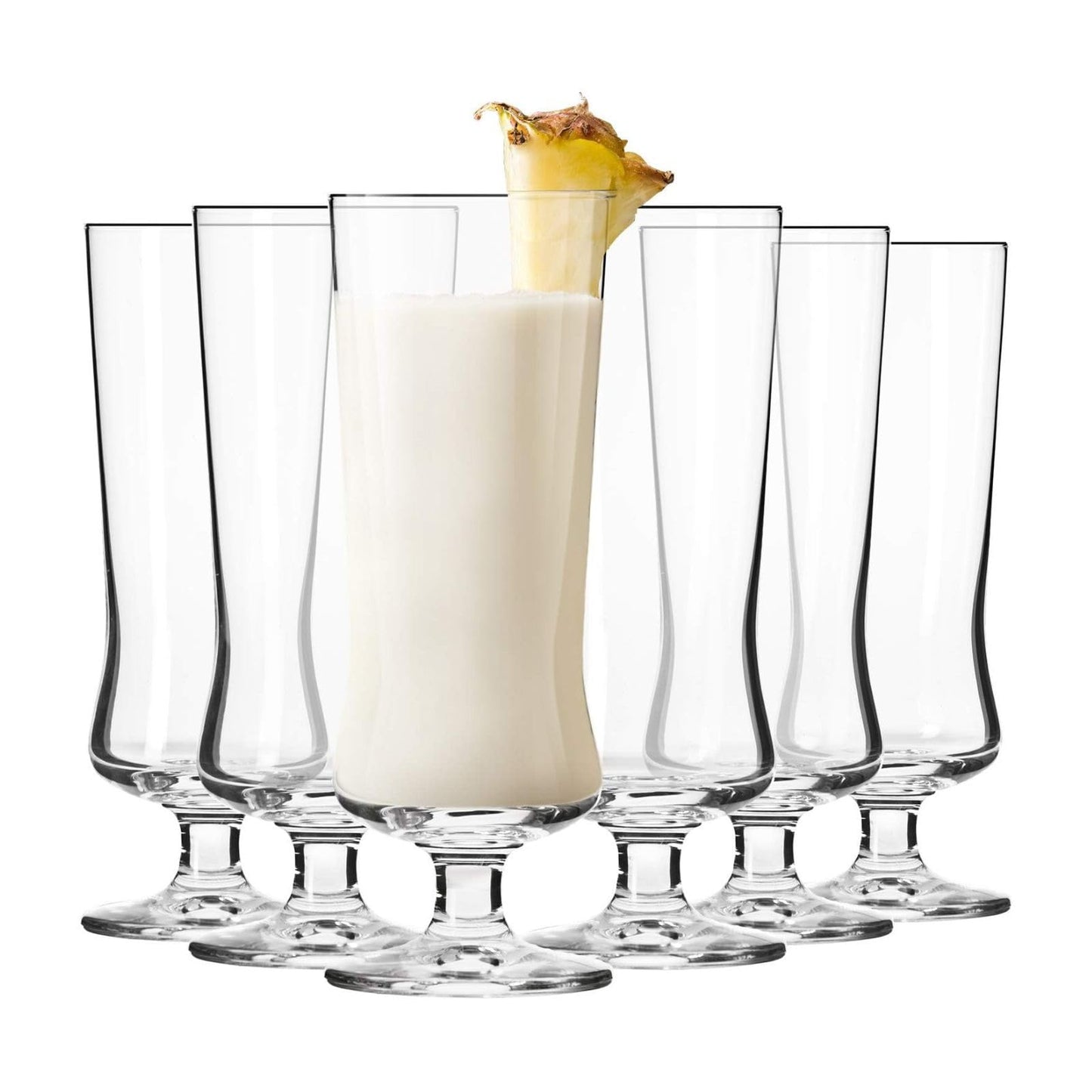 Verres à Pina Colada en Cristal - Lot de 6, Élégance et Raffinement