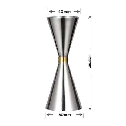 Jigger Japonais en Acier Inoxydable - 30/60 ml