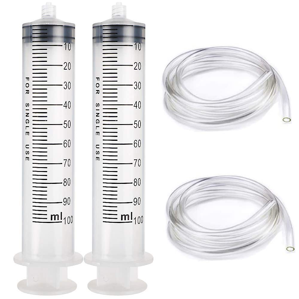 Lot de 2 seringues de 100 ml