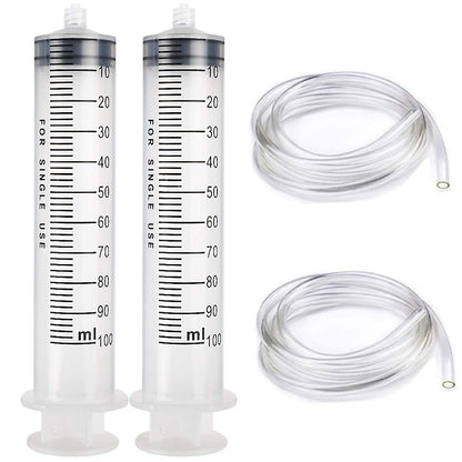 Lot de 2 seringues de 100 ml