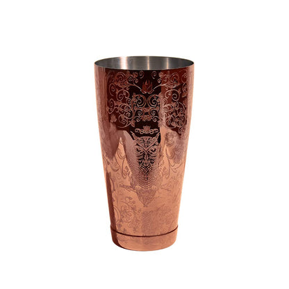 Luxury Copper-Plated Cocktail Shaker Set