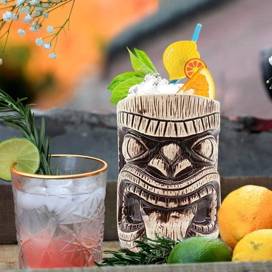 Tiki Mugs Set