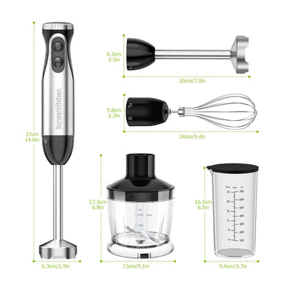 Mixeur Plongeant 4-en-1