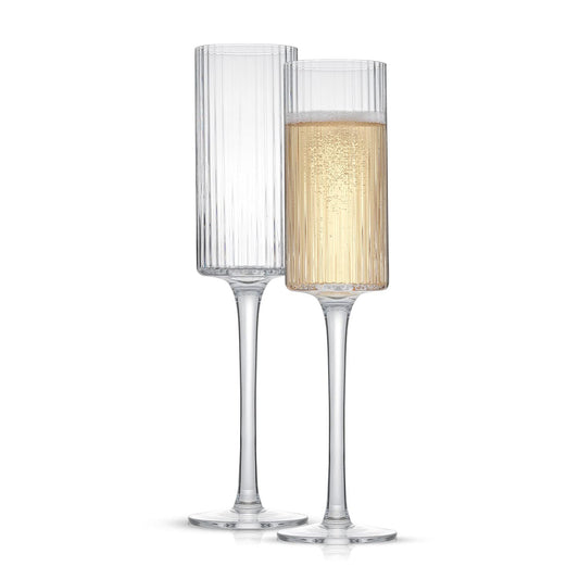 Champagne Glasses Flute - Set of 2