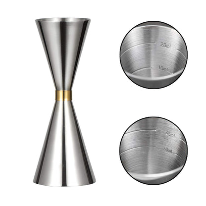 Jigger Japonais en Acier Inoxydable - 30/60 ml