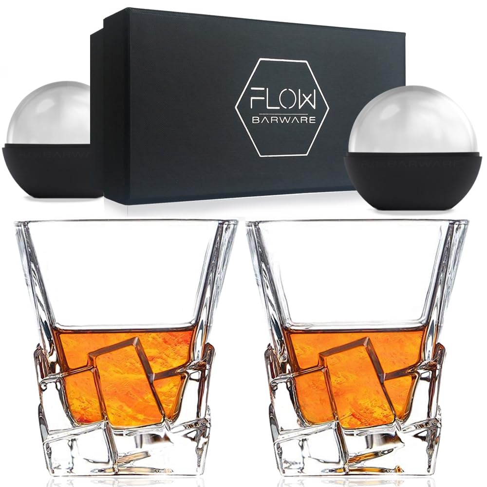 2 verres à whisky Iceberg